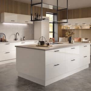 Zurfiz Ultragloss White Kitchen Door