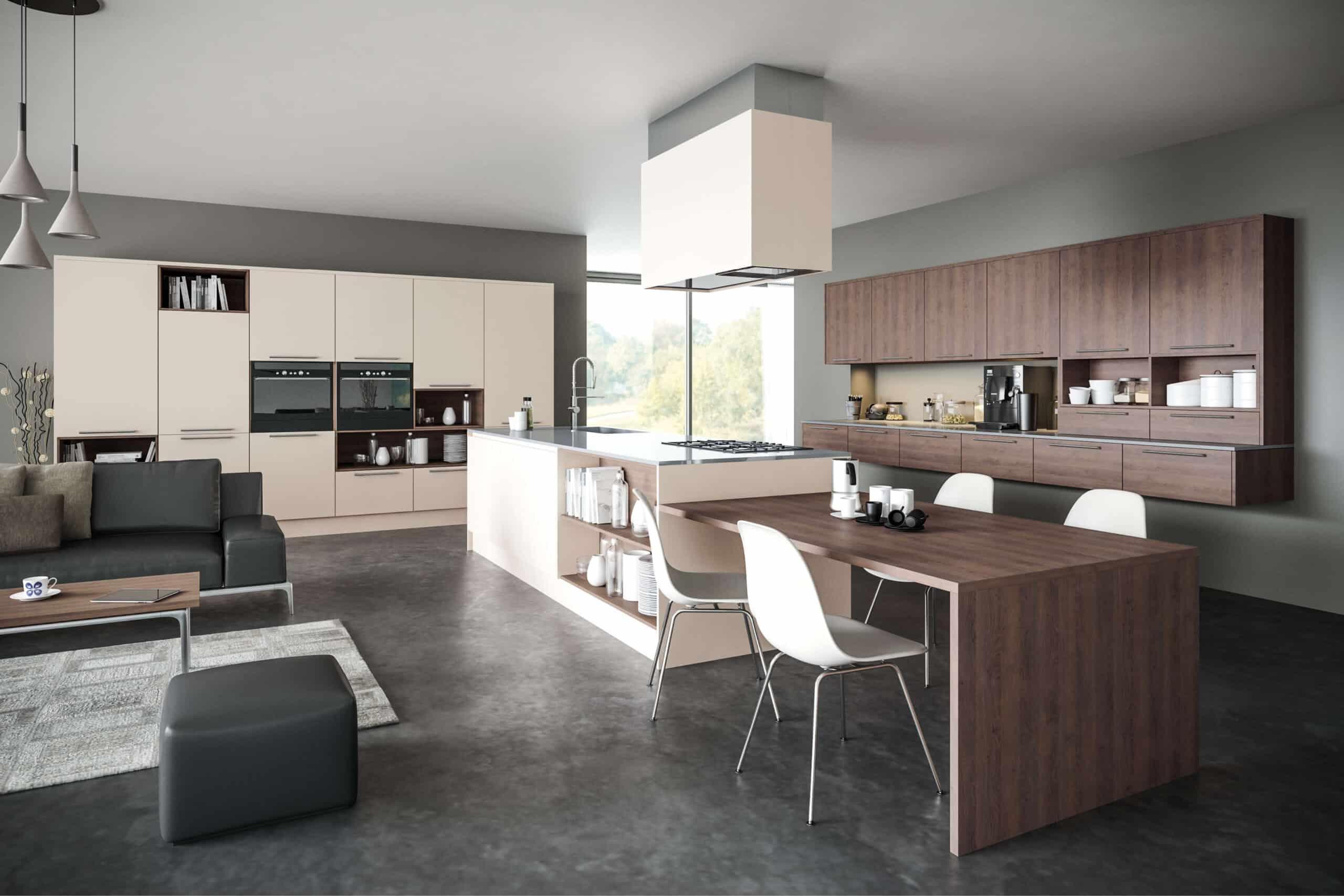 Zurfiz Supermatt Cashmere Kitchen Door Zurfiz Supermatt Cashmere