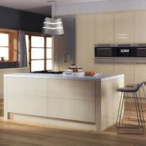 Zurfiz Ultragloss Limestone Kitchen Door