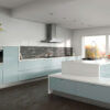 Zurfiz Ultragloss Metallic Blue Kitchen Door - Image 3