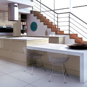 Zurfiz Ultragloss Metallic Champagne Kitchen Door
