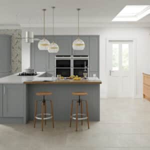 Cambridge Dust Grey Kitchen Door
