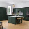 Cambridge Fir Green Kitchen Door - Image 4