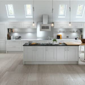 Grey Kitchen Doors Cartmel Light Grey