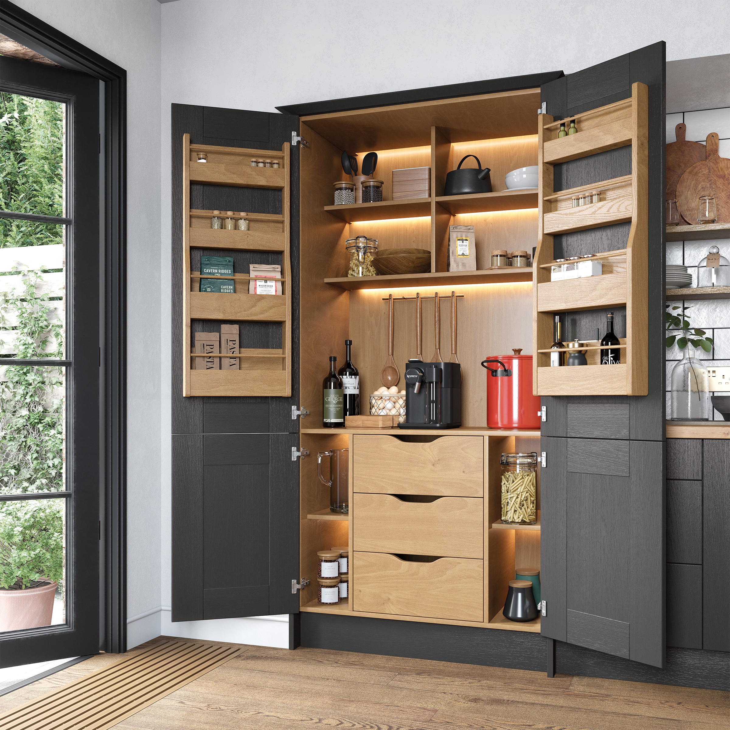Cartmel Anthracite Kitchen Door Cartmel Anthracite Kitchen Door - Image 3