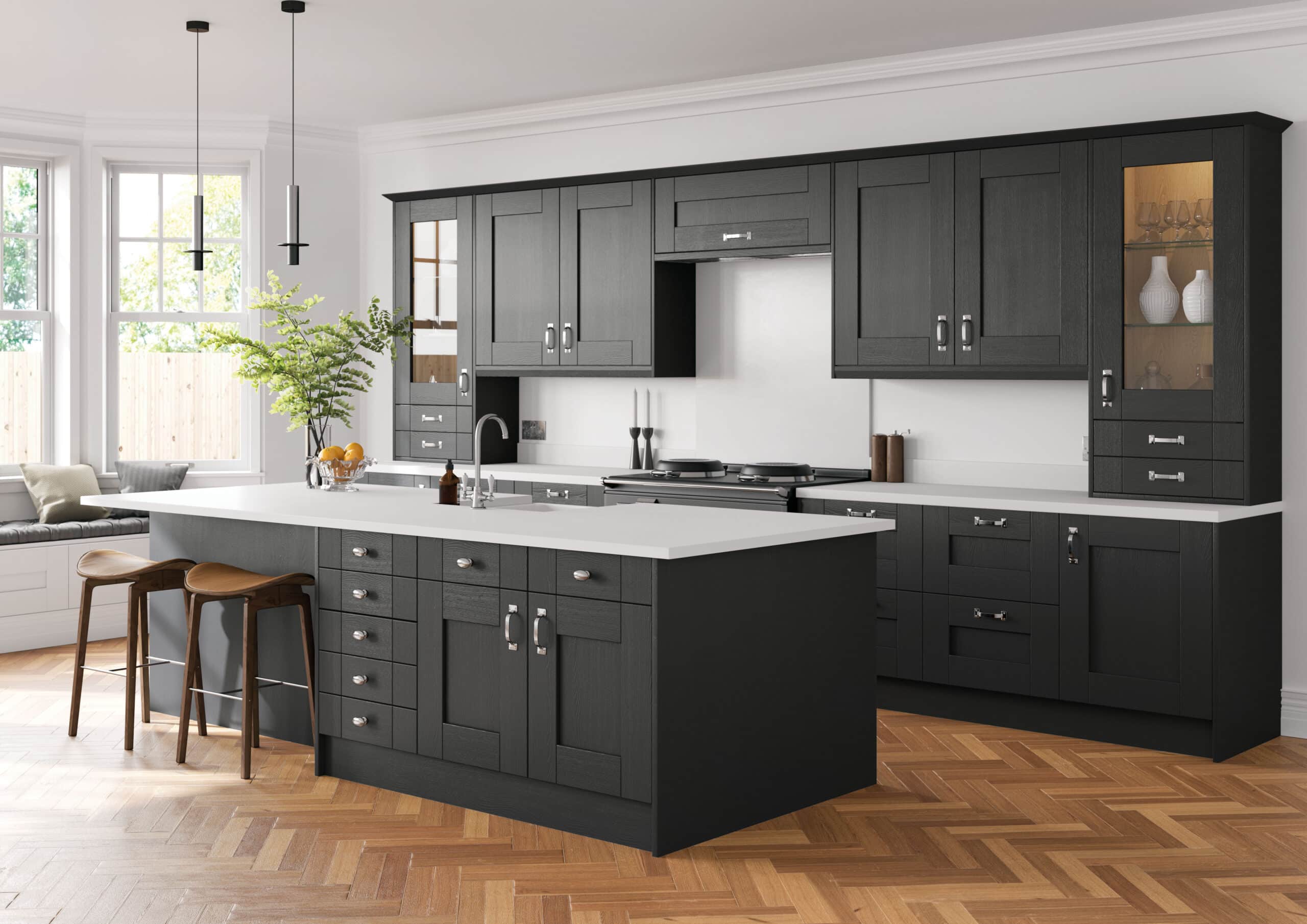 Cartmel Anthracite Kitchen Door Cartmel Anthracite
