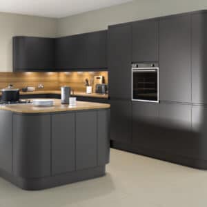 Lucente Anthracite Matt Kitchen Door