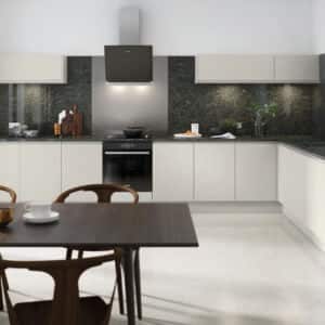 Grey Kitchen Doors Lucente Light Grey Matt Kitchen Door