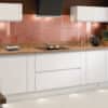 Lucente White Matt Kitchen Door - Image 4