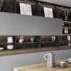 Lucente Dust Grey Matt Kitchen Door - Image 3