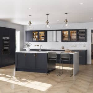 Newmarket Indigo Kitchen Door