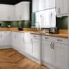 Oxford White Kitchen Door - Image 5