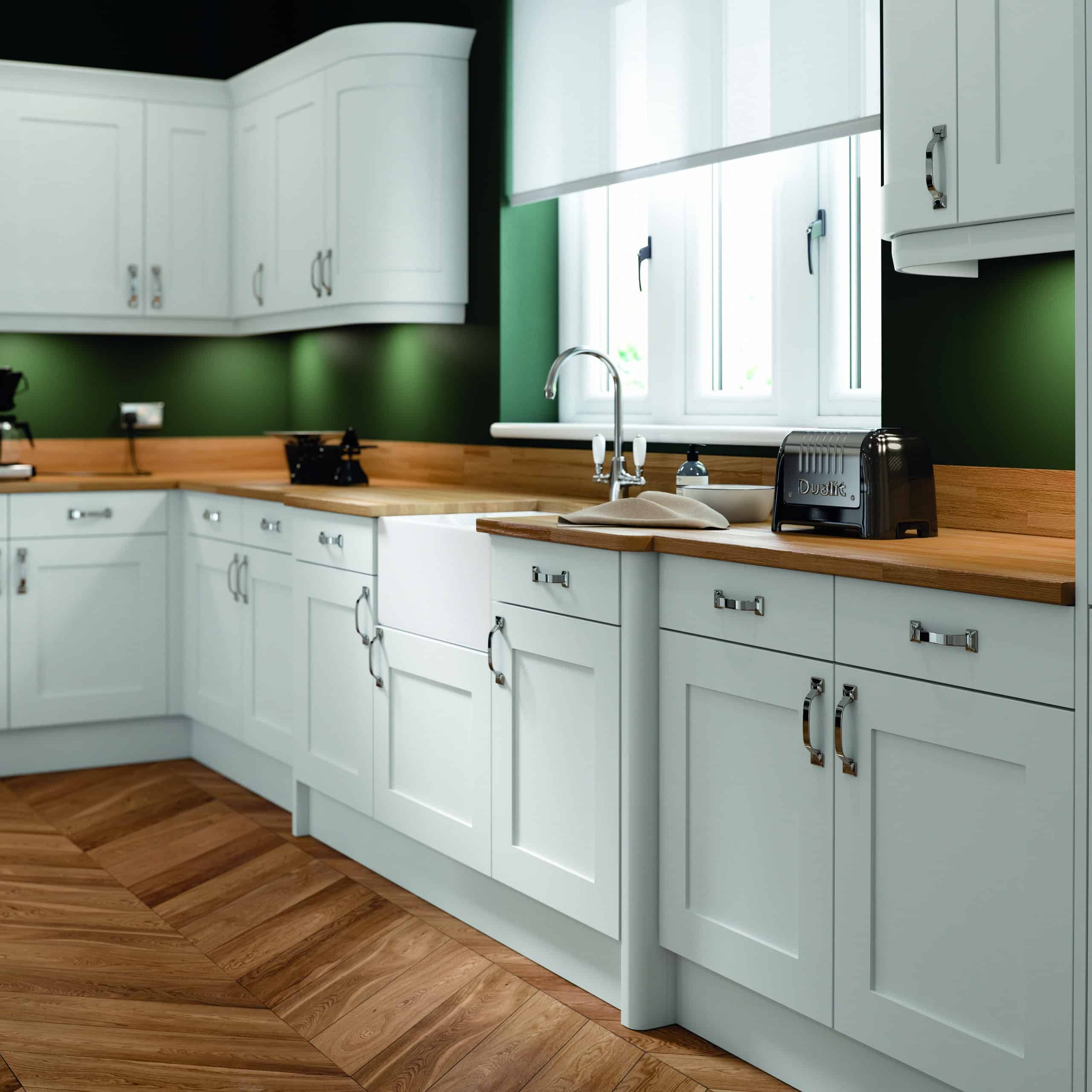 Oxford White Kitchen Door Oxford White Kitchen Door - Image 5