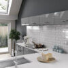 Vivo Dust Grey Gloss Kitchen Door - Image 3