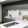Vivo Dust Grey Matt Kitchen Door - Image 4