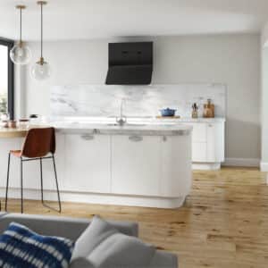 Vivo White Matt Kitchen Door