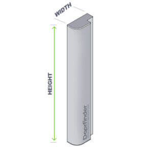 Curved End Pillar