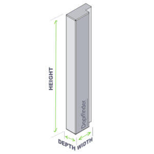 Straight End Pillar