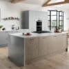 Smooth-Light-Grey kitchen