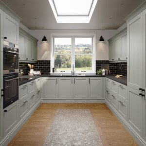 Rydal Sage Green Kitchen