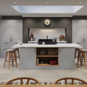 Rydal Light Grey Kitchen
