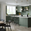 Valore Matt Smoke Green Kitchen Door - Image 4