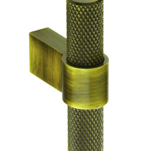 Knurled T-Knob (Aged Brass)