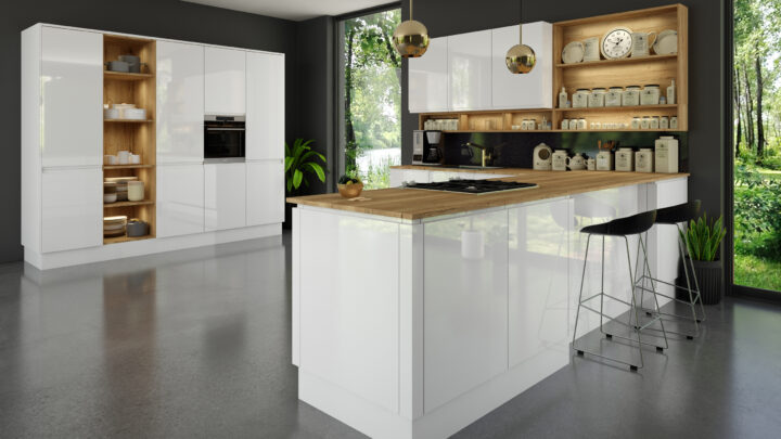 Jayline gloss kitchen doors