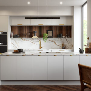 Ora Supermatt Light Grey Kitchen Door