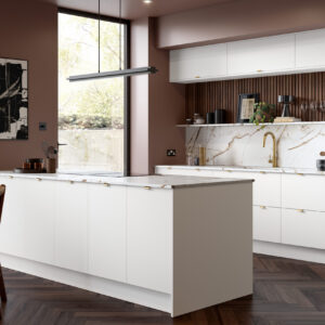 Ora Supermatt White Kitchen Door
