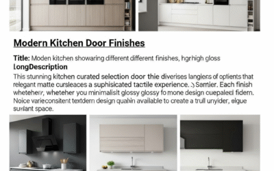 Latest Modern Kitchen Door Finishes