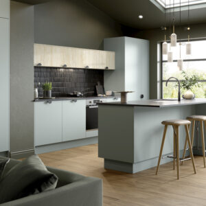Zurfiz Supermatt Duck Egg Kitchen Door
