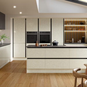 Zurfiz Ultragloss Moonstone Kitchen Door