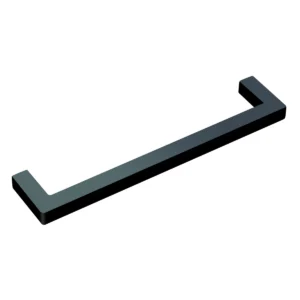 Door Handles 136 Square D Handle (Matt Black)