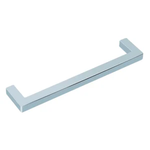Door Handles 136 Square D Handle (Polished Chrome)