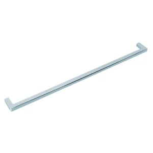 Door Handles 328 Square D Handle (Polished Chrome)